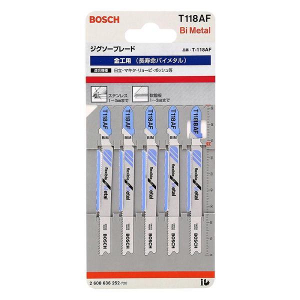 ボッシュ(BOSCH) T-118AF ジグソーブレード (５本入) 全長92mm 刃厚1.0mm ...