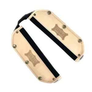 KNICKS ニックス ヌメ革後付ショルダーパッドセット【ズレ防止タイプ