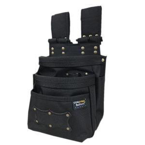 KNICKS（ニックス） チェーンタイプオールバリスティック3段腰袋 黒 BA