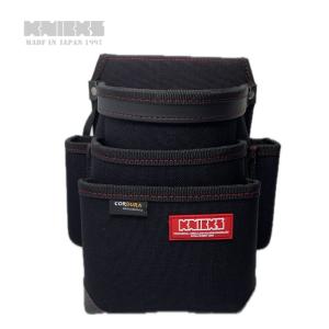 ニックス　kc-212ns 腰袋　赤タグ　nicks KNICKS（ニックス） 赤タグ KC-212NS 超軽量CORDURA1000d生地3段腰袋