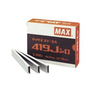 マックス 4Jステープル 422J シロ [MS94252] 肩幅4mm足長22mm 5000本