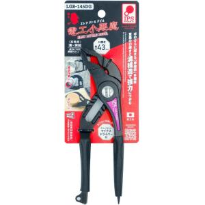 IPS PLIERS(IPSプライヤー) LGR-145DG 電工小悪魔 エレクリトルデビル小型軽量 電工プライヤー 全長148mm ◇
