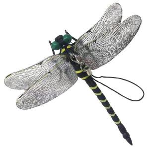 ミキロコス(高芝ギムネ製作所) M-42 天敵で虫除けオニヤンマ(ストラップ/クリップ/安全ピン付き) アウトドアや野外作業、ベランダなどに 虫除けグッズ