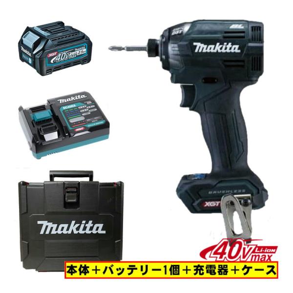 マキタ(makita) TD002GZB インパクトドライバ(黒) (本体＋BL4025×1個＋充電...
