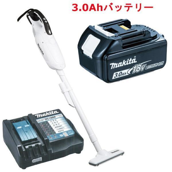 マキタ CL182FDZW 充電式クリーナー(白) 18V 充電器 DC18RF バッテリ BL18...