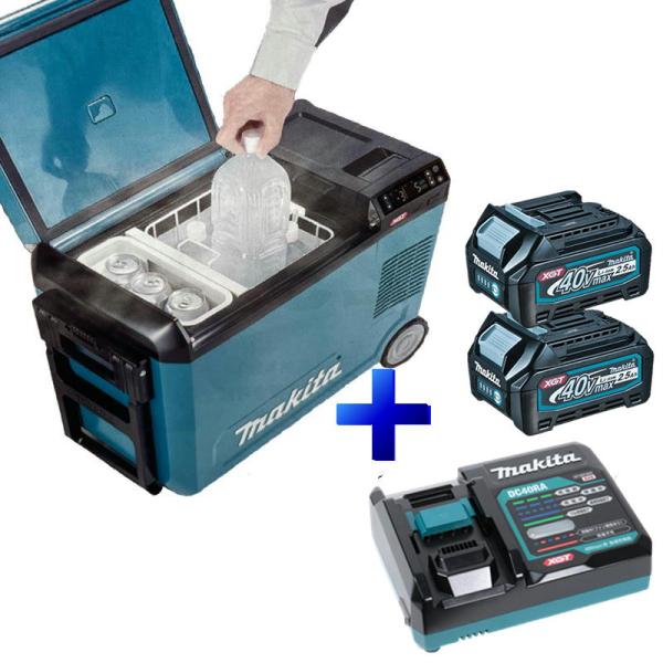 マキタ(makita) CW004GZ 29L保冷温庫 (本体＋BL4025×2個＋充電器) 18V...