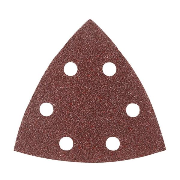 マキタ A-53609 三角タイプサンディングマジックペーパー＃80 粗仕上 (10枚入) 96×9...