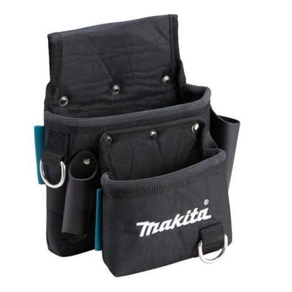 マキタ A-73081 2ポケット家具用ポーチ (サイズ:H270xL260xW145mm) 腰袋 ...
