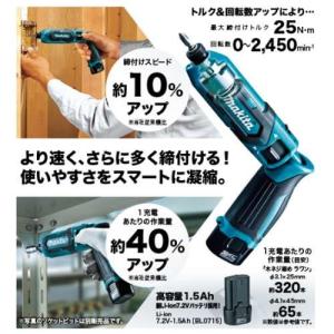 マキタ TD022DZ (青) 充電式ペンイン...の詳細画像1