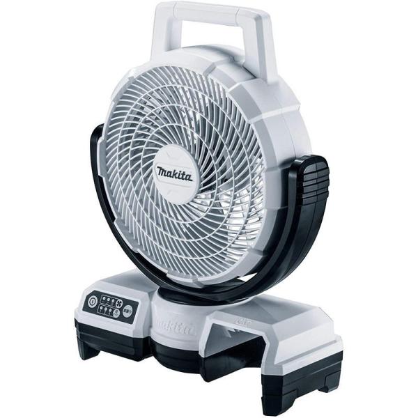 マキタ CF202DZW(白) 自動首振り機能付き充電式ファン(業務用扇風機) 10.8V(ACアダ...