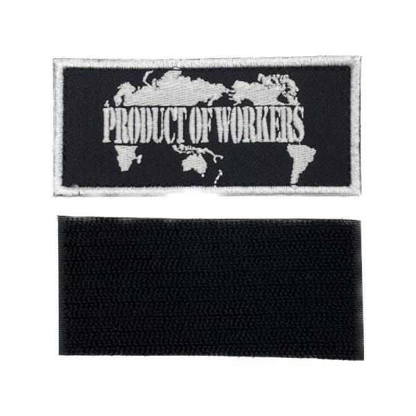 KNICKS(ニックス) W-PWC 蓄光プロダクトワッペン ベルクロタイプ  ◇