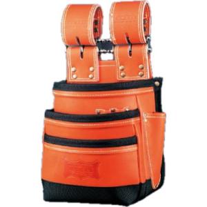 KNICKS(ニックス) KGR-301DD 最高級硬式グローブ革 3段腰袋 KNICKS(ニックス) KGR-301DD 最高級硬式グローブ革 3段腰袋