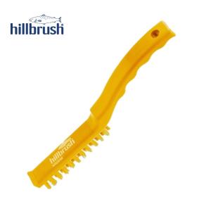 hillbrush(ヒルブラシ) B1606-Y ニッチブラシ 大 (非レジン仕様) 黄/イエロー 掃除 隙間 ブラシ  ◇｜shimadougu