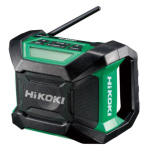 ΦΦHITACHI 日立 14.4/18V コードレスラジオ UR 18DSAL ブラック×グリーン ΦΦ HITACHI 日立 14.4/18V コードレスラジオ UR 18DSAL ブラック