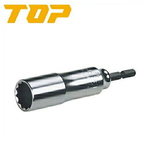 トップ工業 インパクトドライバ・電動ドリル用ソケット(12角サーフェースタイプ) ESS-19(対辺...