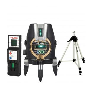 ほぼ新品タジマ グリーンレーザー墨出器ZEROB-KY 受光器・三脚セット