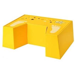 自分で上がれる　こどもちゃれんじトイレ踏ん張り台＆ステップ