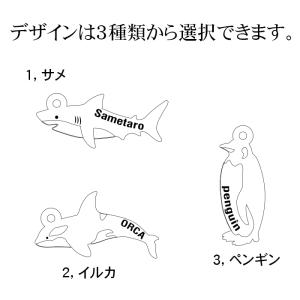 アニマル ストラップ 透明アクリル strap...の詳細画像3