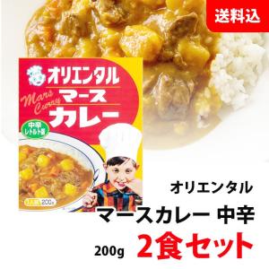 オリエンタル マースカレー 若鯱家 2食セット お試し 送料無料 メール