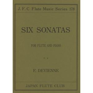 楽譜 フルートクラブ名曲シリーズ178 ドゥヴィエンヌ作曲 ソナタ Op．6−4 ／ 日本フルートクラブ出版｜shimamura-gakufu