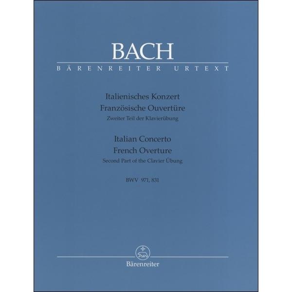 楽譜 GYP00079428 バッハ イタリア協奏曲 ヘ長調 BWV 971、フランス風序曲 ロ短調...