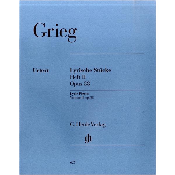 楽譜 GYP00005201グリーグ叙情（抒情）小曲集第2集OP.38 ／ ヘンレ社（ヤマハ）