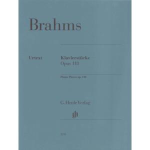 楽譜 （1215）ブラームス 6つの小品 Op.118 Klavierstucke Op.118