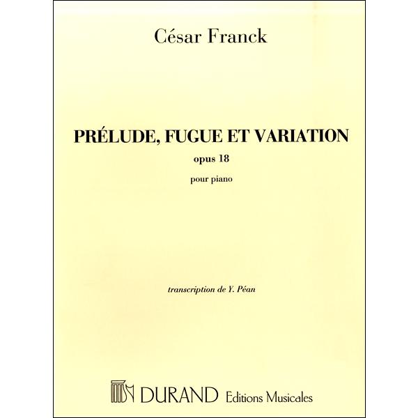 楽譜 MSOKE2449 輸入 フランク プレリュードフーガと変奏OP18 ／ ミュージックエイト