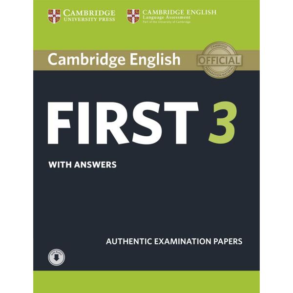 Cambridge English First 3 SB with answers with Aud...