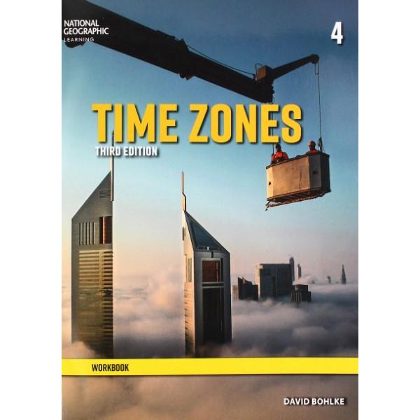 Time Zones 3rd Edition Book 4 Workbook ／ センゲージラーニン...