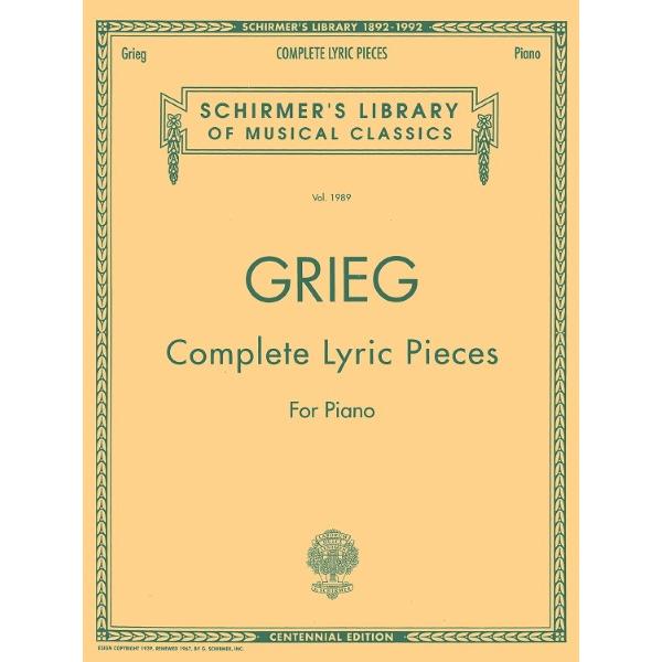 楽譜 PNC2346 輸入 グリーグ／抒情小曲集（全曲） 100周年版《輸入ピアノ楽譜》 ／ ロケッ...