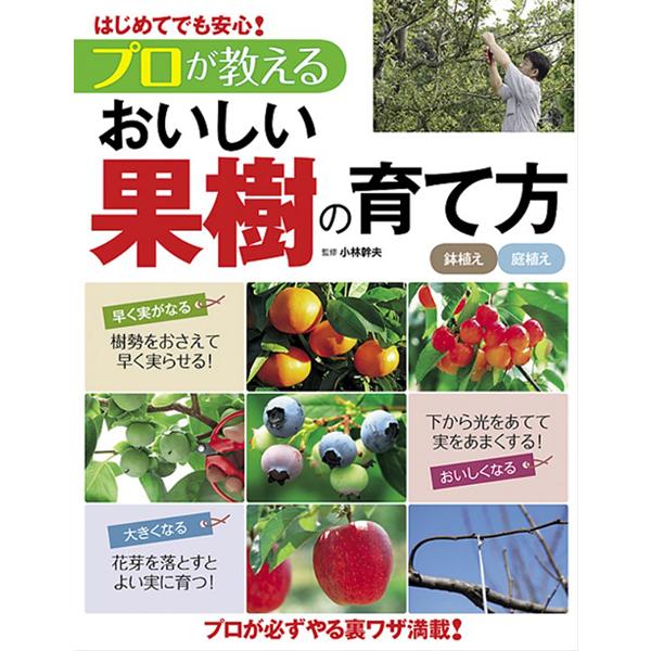 はじめてでも安心！プロが教えるおいしい果樹の育て方 ／ 西東社