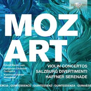 MOZART:VIOLIN CONCERTOS 5-CD/BARATIKRISTOF ／ BRILLIANT CLASSICS