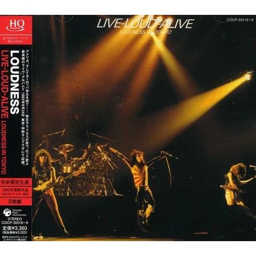 CD LIVELOUDALIVELOUD ラウドネス ／ コロムビアミュージック