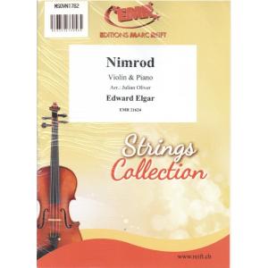 楽譜 MSOVN1782 輸入 ニムロッド（エドワード・エルガー）（ヴァイオリン+ピアノ）〔Nimrod〕