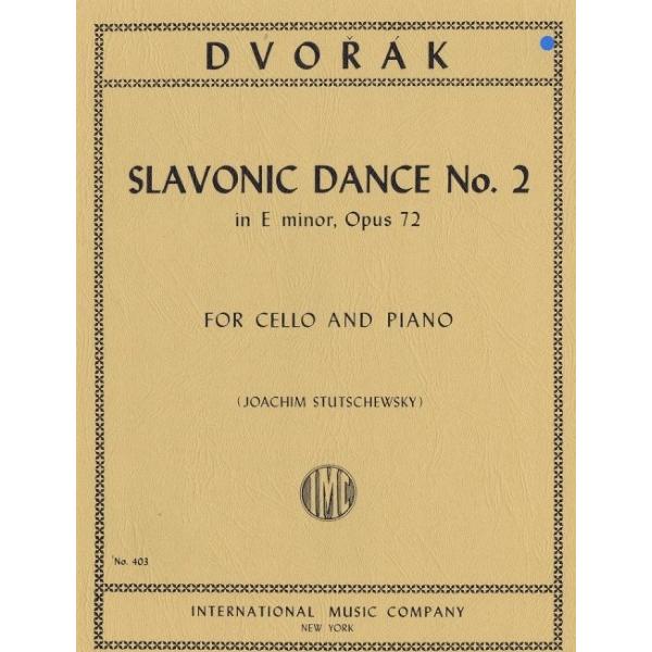 楽譜 MSOCH137 輸入 スラブ舞曲・No.2・ホ短調・Op.72（アントニン・ドヴォルザーク）...