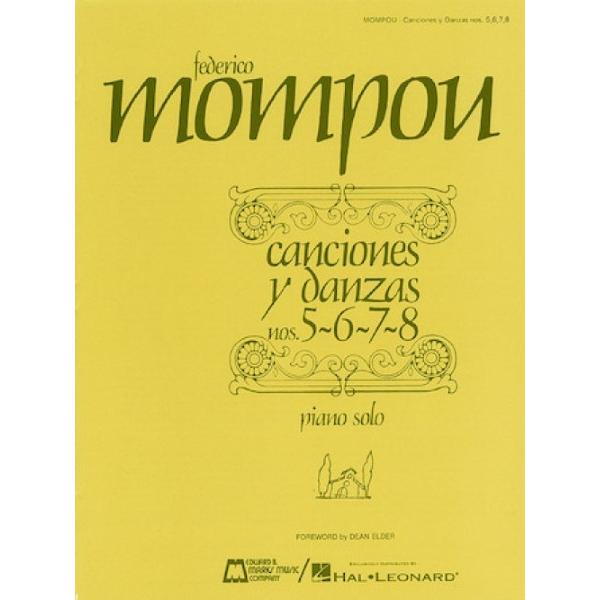 楽譜 MSOKE3861 輸入 歌と踊り・第5-8番（フェデリコ・モンポウ）（ピアノ）Cancion...