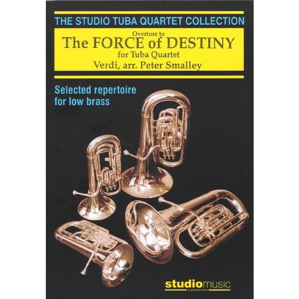 楽譜 輸入 バリチューバアンサンブル 「運命の力」序曲 （Euphonium x 2 ＆ Tuba ...