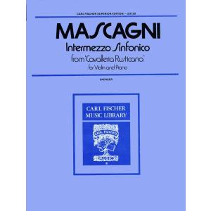 楽譜 輸入 バイオリンソロ カヴァレリア・ルスティカーナより間奏曲 （Violin ＆ Piano） Intermezzo Sinfonico ／ (株)テーヌ商会