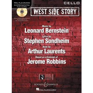 楽譜 輸入 チェロのためのウエストサイドストーリー （伴奏CD付） West Side Story for Cello (株) テーヌ商会の商品画像