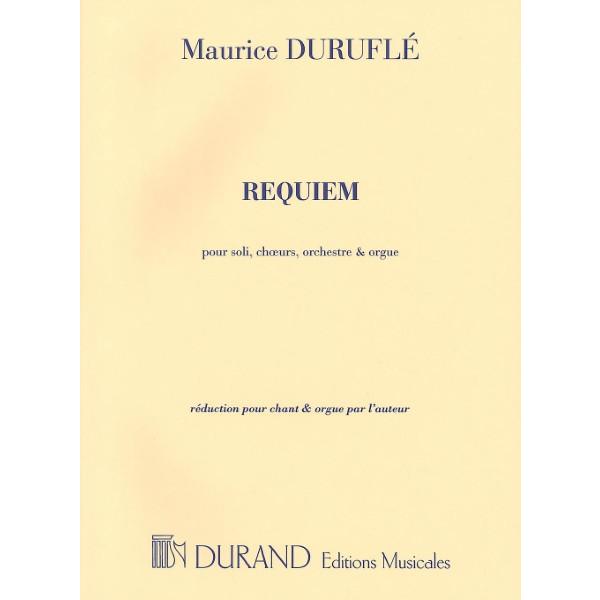 楽譜 輸入 レクイエム （Vocal Score ラテン語） Requiem Op. 9 /Maur...