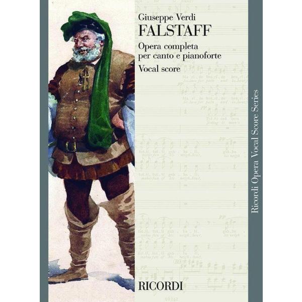 楽譜 輸入 ファルスタッフ （Vocal Score 伊／英） Falstaff /Giuseppe...
