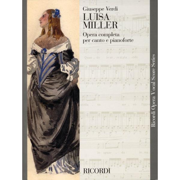 楽譜 輸入 歌劇「ルイザ・ミラー」 （伊語） Luisa Miller (Vocal Score) ...