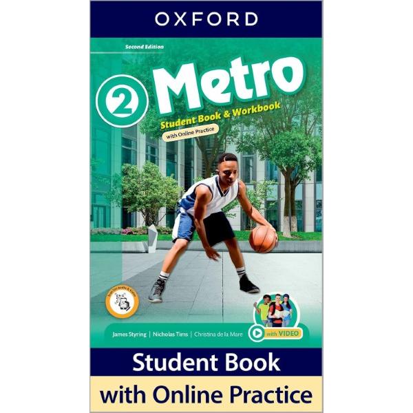 Metro 2/E Level 2 Student Book and Workbook with O...