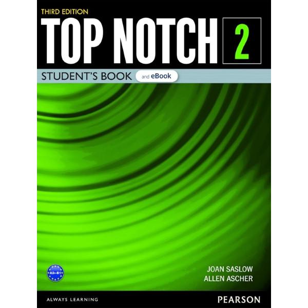 Top Notch 3/E Level 2: Student Book &amp; eBook with D...