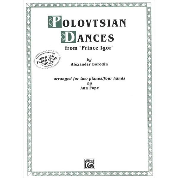楽譜 輸入 2台デュオ ダッタン人の踊り (2台4手編曲) Polovetsian Dances (...