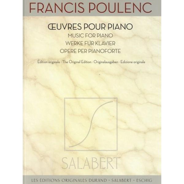楽譜 輸入 ピアノソロ ピアノ作品集 Oeuvres pour piano／プーランク Poulen...