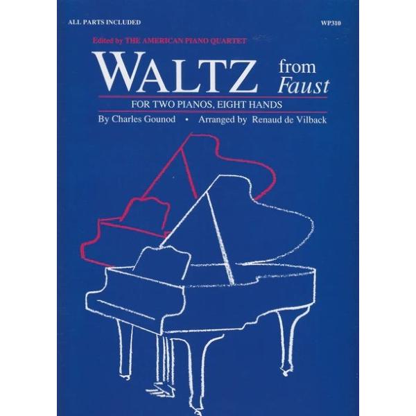 楽譜 輸入 2台デュオ ファウストから ワルツ (2台8手) Waltz From Faust(2P...