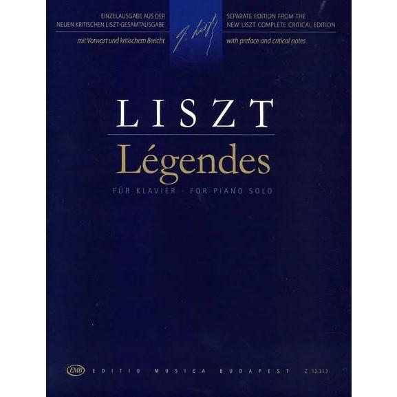 楽譜 輸入 ピアノソロ 伝説 （新リスト全集から） Legendes／リスト Liszt F. 全集...