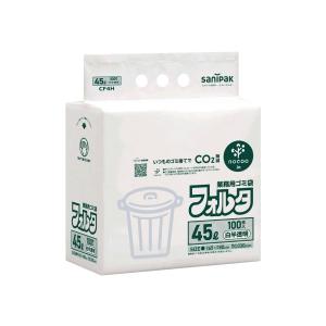 フォルタ業務用ゴミ袋 NOCOO IN 45L 100枚入り ／ 日本サニパック